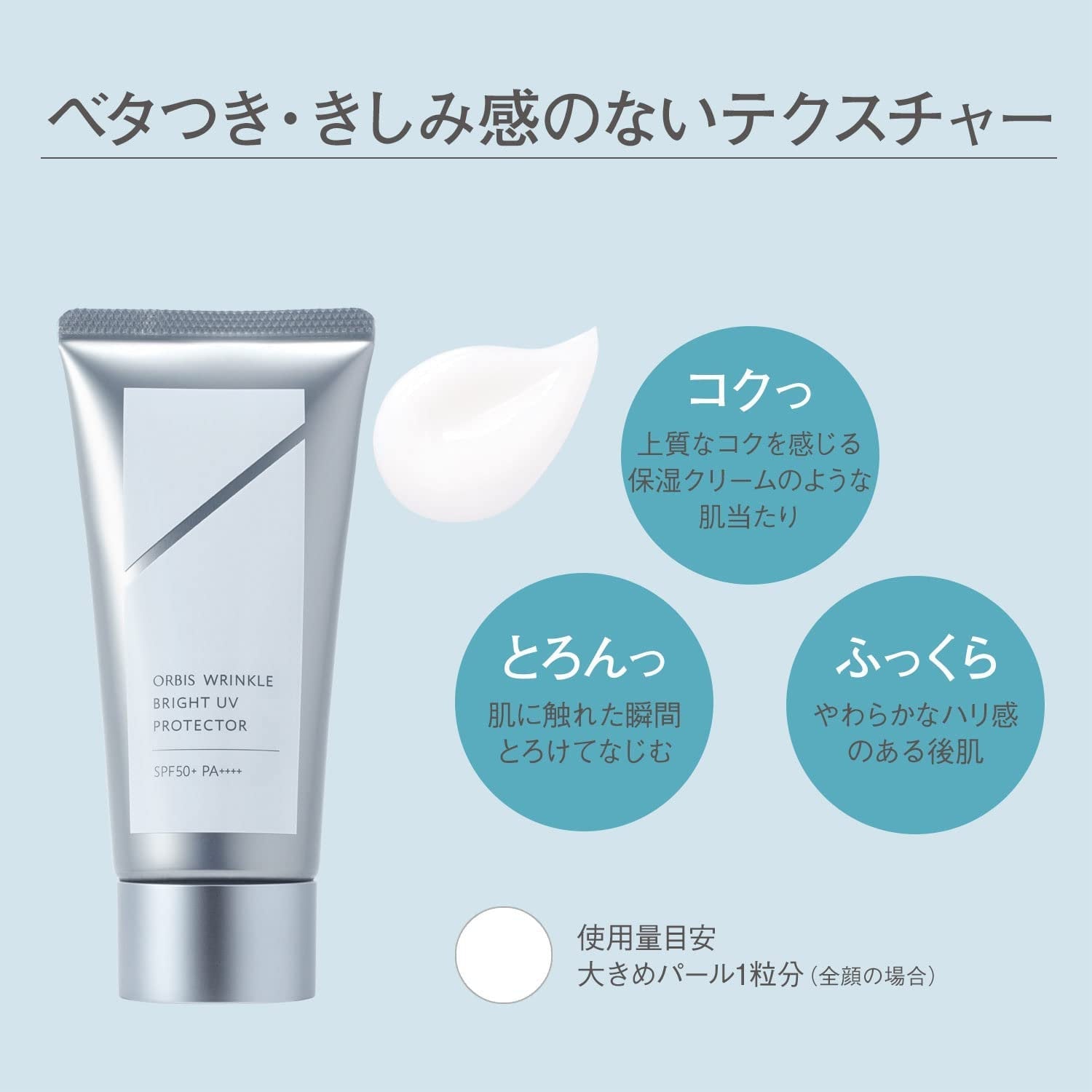 日本 ORBIS 2023最新 Wrinkle Bright UV Protector Sunscreen 全能亮白抗皺精華防曬乳 50g SPF50+PA++ - La Fée Beauty