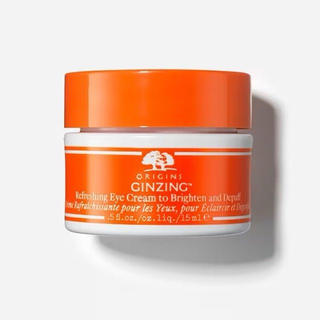 Origins悅木之源 GINZING™ Brightening Eye Cream With Caffeine And Ginseng - Original 醒神活力亮采眼霜 (維C咖啡充電眼霜) 15ml - La Fée Beauty
