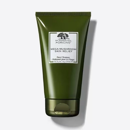 Origins悅木之源 Mega-Mushroom Skin Relief Face Cleanser 靈芝菇菌抗逆健膚潔面乳 150ml - La Fée Beauty