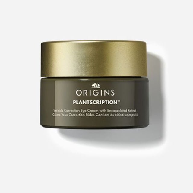 Origins悅木之源 PLANTSCRIPTION™ Wrinkle Correction Eye Cream With Encapsulated Retinol 悅肌再生緊緻抗皺眼霜 15ml - La Fée Beauty