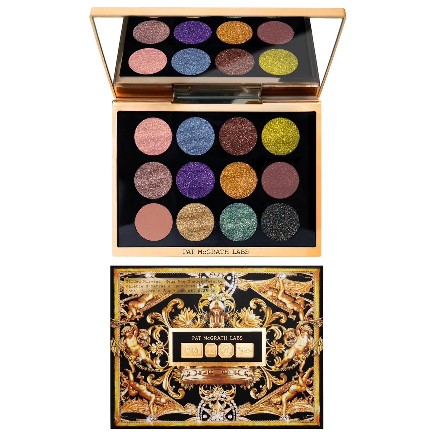 PAT Mcgrath Labs 聖誕限定 Gilded Nirvana 眼影盤 - La Fée Beauty