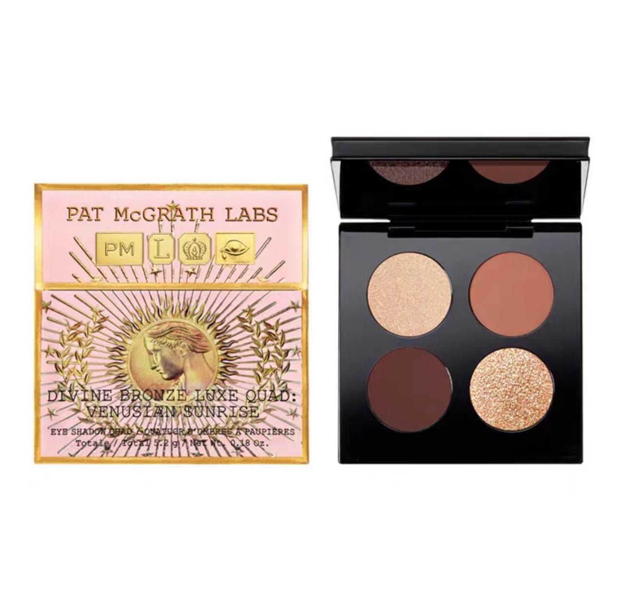 PAT Mcgrath Labs Venusian Sunrise限定四色眼影盤日出 - La Fée Beauty