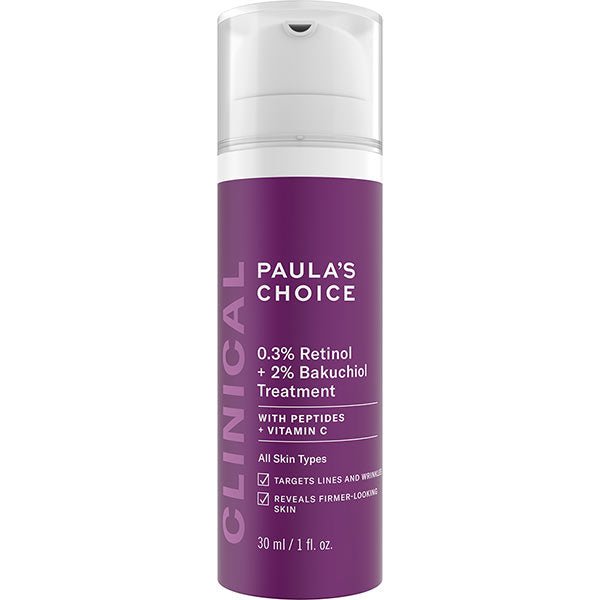 Paula’s Choice 2%補骨脂酚+0.3%視黃醇精華乳30mL 抗皺抗氧化 30ml - La Fée Beauty