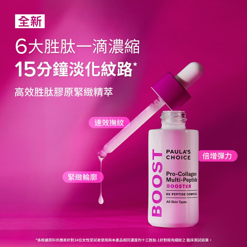Paula’s Choice 高效胜肽膠原緊緻精萃 30mL - La Fée Beauty