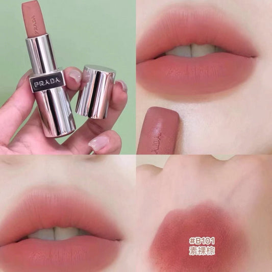 PRADA 柔霧唇膏 熱賣色B101 廢裸棕 3.8g - La Fée Beauty