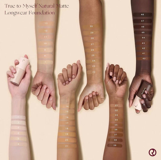 Rare Beauty True To Myself Natural Matte Longwear Foundation 自然霧光持久粉底 30ml - La Fée Beauty