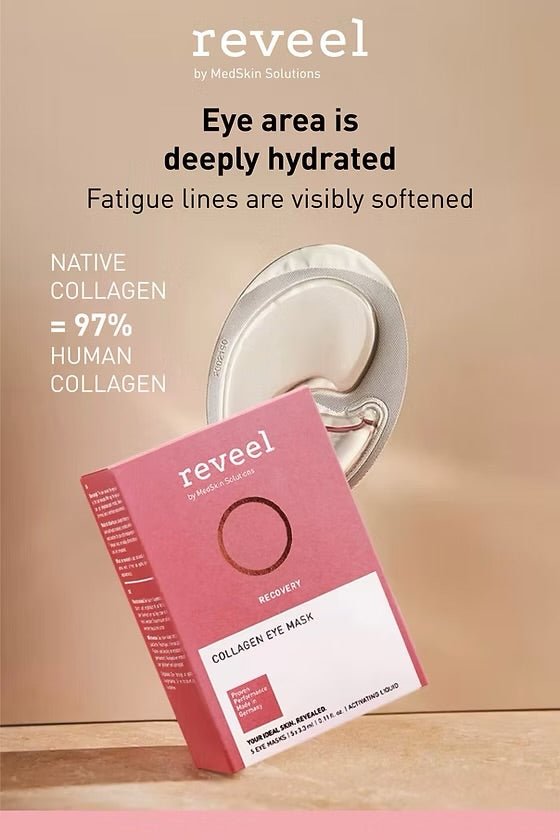Reveel Collagen Eye Mask 膠原蛋白眼膜 5片 - La Fée Beauty
