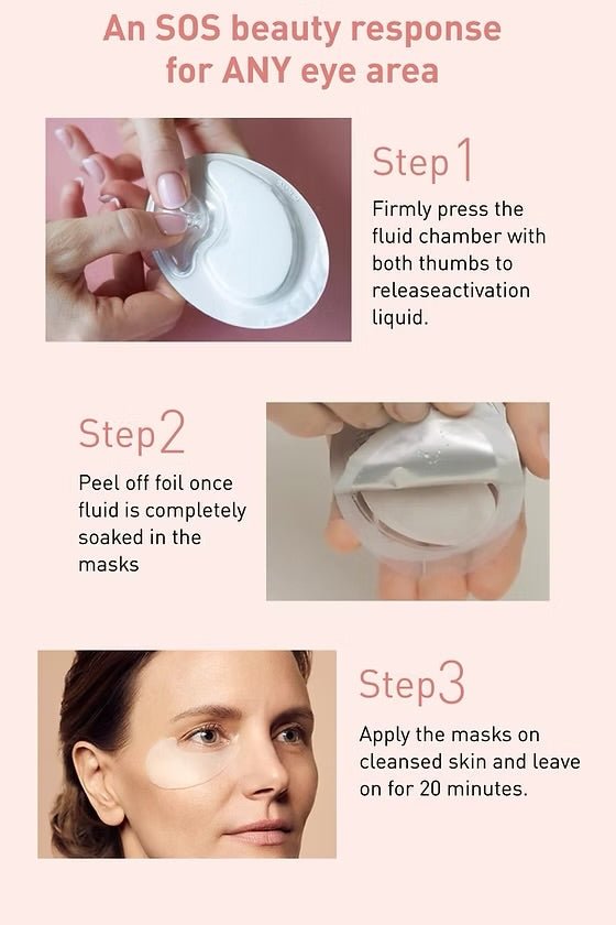 Reveel Collagen Eye Mask 膠原蛋白眼膜 5片 - La Fée Beauty