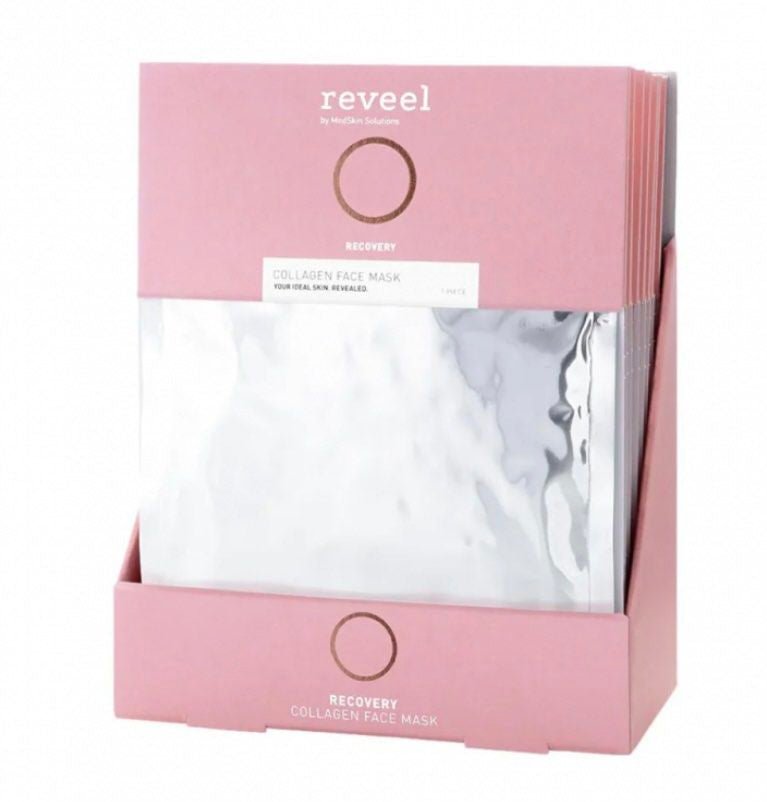 Reveel Collagen Face Mask 膠原蛋白新肌面膜 (一盒八片) - La Fée Beauty