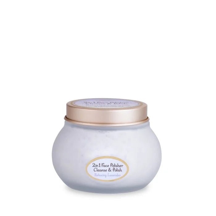 Sabon 療癒薰衣草清新瑩亮2合1 面部磨砂潔面霜 200ml - La Fée Beauty