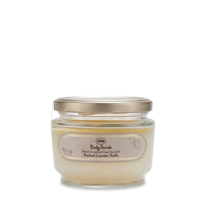 Sabon 廣藿香薰衣草香草死海鹽淨化修護身體磨砂 600g - La Fée Beauty