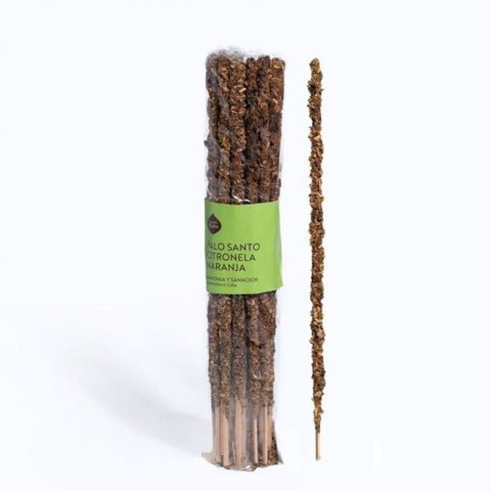 Sagrada Madre 手工香薰條 工匠系列香薰棒 天然線香 秘魯聖木·香茅·橙皮 一包20支 - La Fée Beauty
