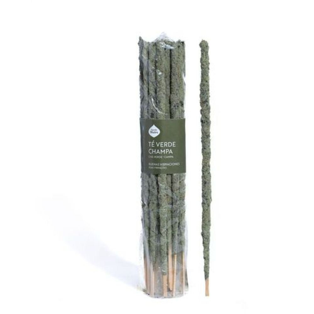 Sagrada Madre 手工香薰條 工匠系列香薰棒 天然線香 綠茶· 印度金色花 一包20支 - La Fée Beauty