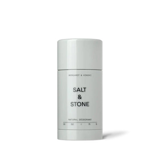 美國 SALT & STONE Natural Deodorant 天然香體止汗膏  佛手柑與檜木 75g （配方Nº1） - La Fée Beauty