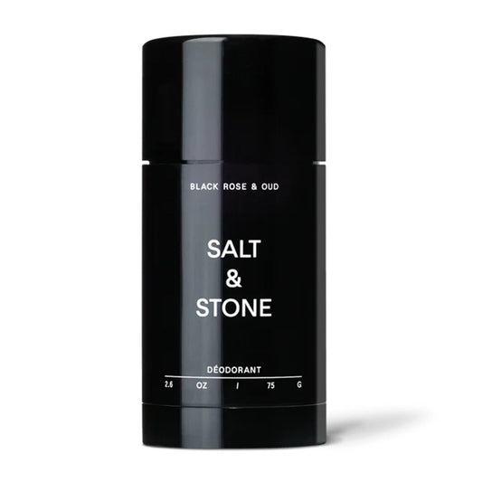 美國 SALT & STONE Natural Deodorant 天然香體止汗膏  黑玫瑰&沉香木 75g （配方Nº1） - La Fée Beauty