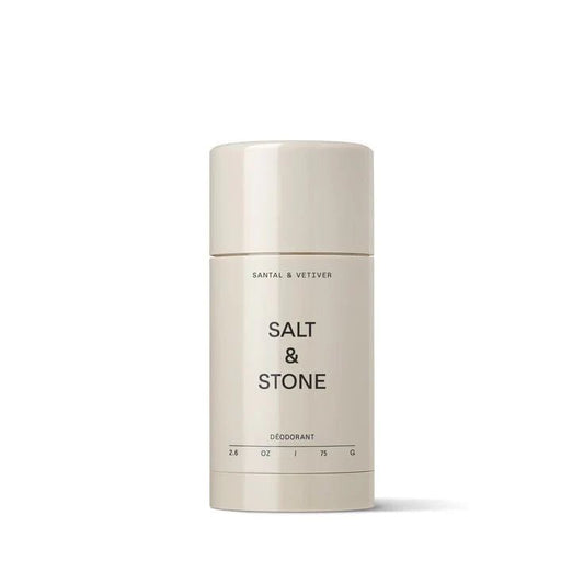 美國 SALT & STONE Natural Deodorant 天然香體止汗膏 檀香岩蘭草 75g （配方Nº1） - La Fée Beauty