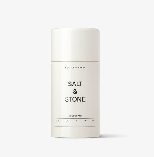 美國 SALT & STONE Natural Deodorant 天然香體止汗膏 橙花&羅勒 75g （配方Nº1） - La Fée Beauty