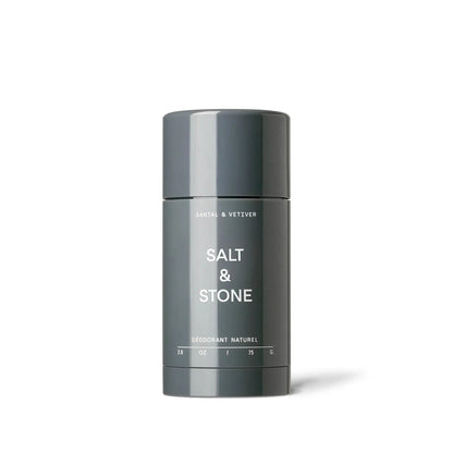 美國 SALT & STONE Natural Deodorant 天然香體止汗膏 檀香岩蘭草 75g （配方Nº2 ） - La Fée Beauty