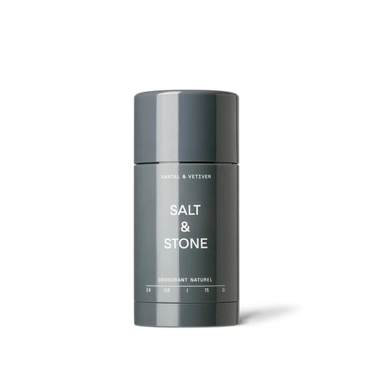美國 SALT & STONE Natural Deodorant 天然香體止汗膏 檀香岩蘭草 75g （配方Nº2 ） - La Fée Beauty