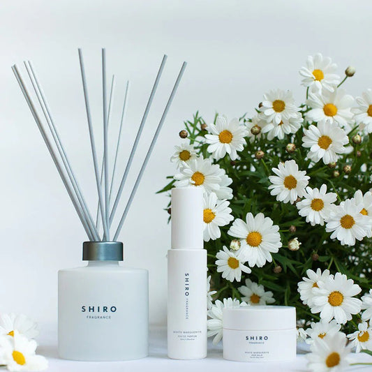 日本 SHIRO 有機品牌 2026年 White Marguerite Series 柑橘綠調花香系列 - La Fée Beauty