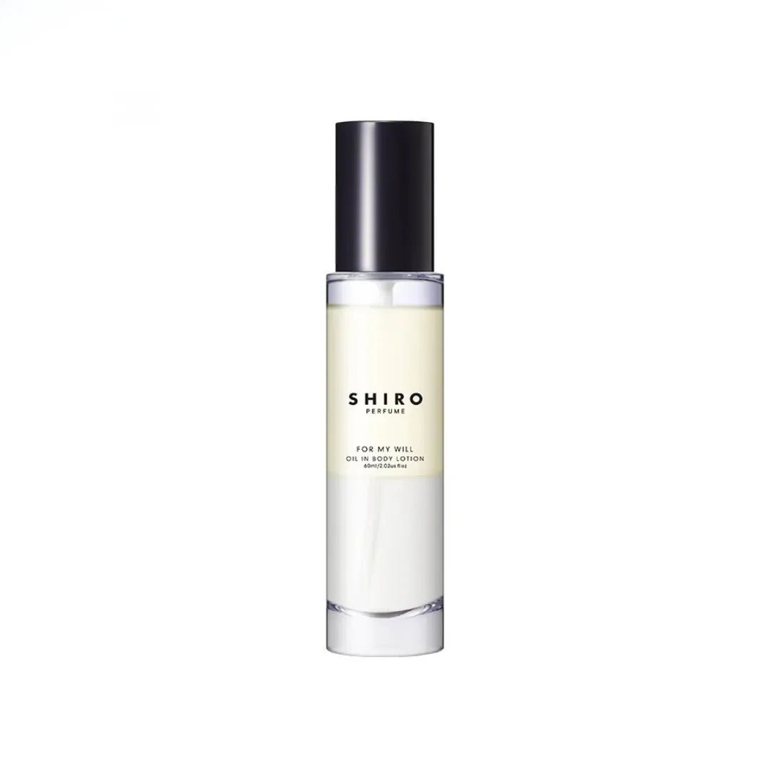 日本 SHIRO 聖誕限定 For My Will Oil in Body Lotion 身體油潤膚露 60ml - La Fée Beauty