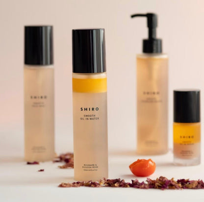 日本 SHIRO Rhubarb & Rugosa Rose Smooth Face Mist 大黃玫瑰果 水感保濕噴霧 120ml - La Fée Beauty