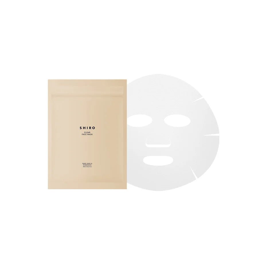 日本 SHIRO SAKE KASU & KOMENUKA FACE MASK 酒粕米糠面膜 - La Fée Beauty