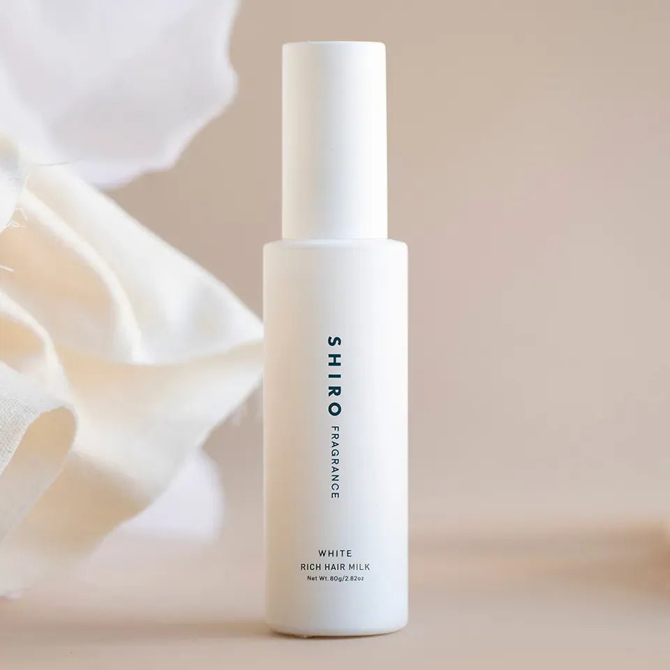日本 SHIRO White Lineup 白花清香 White Rich Hair Milk 潤澤護髮乳 78g - La Fée Beauty