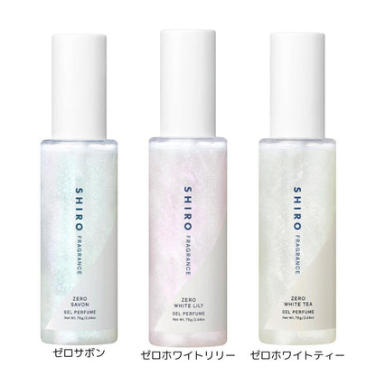 日本 SHIRO ZERO Gel Perfume 啫喱狀塗抹香水 75g - La Fée Beauty