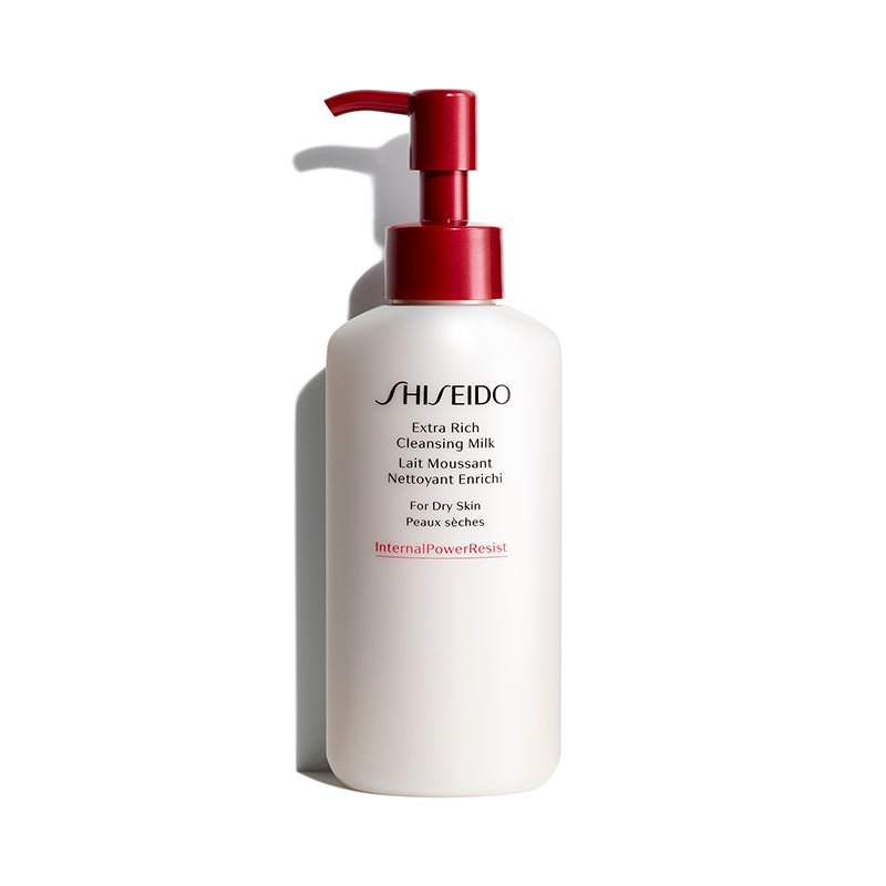 SHISEIDO 資生堂 Extra Rich Cleansing Milk 紅妍鎖水防禦豐盈潔面乳 125ml - La Fée Beauty
