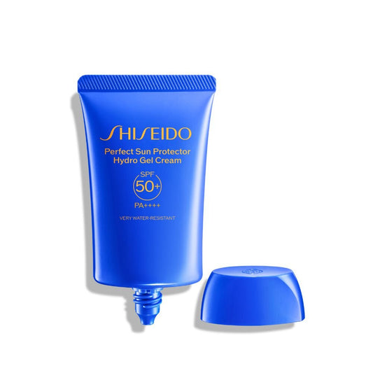 SHISEIDO 資生堂 Perfect Sun Protector Hydro Gel Cream SPF50+ PA++++ 藍胖子防曬啫喱 50ml - La Fée Beauty