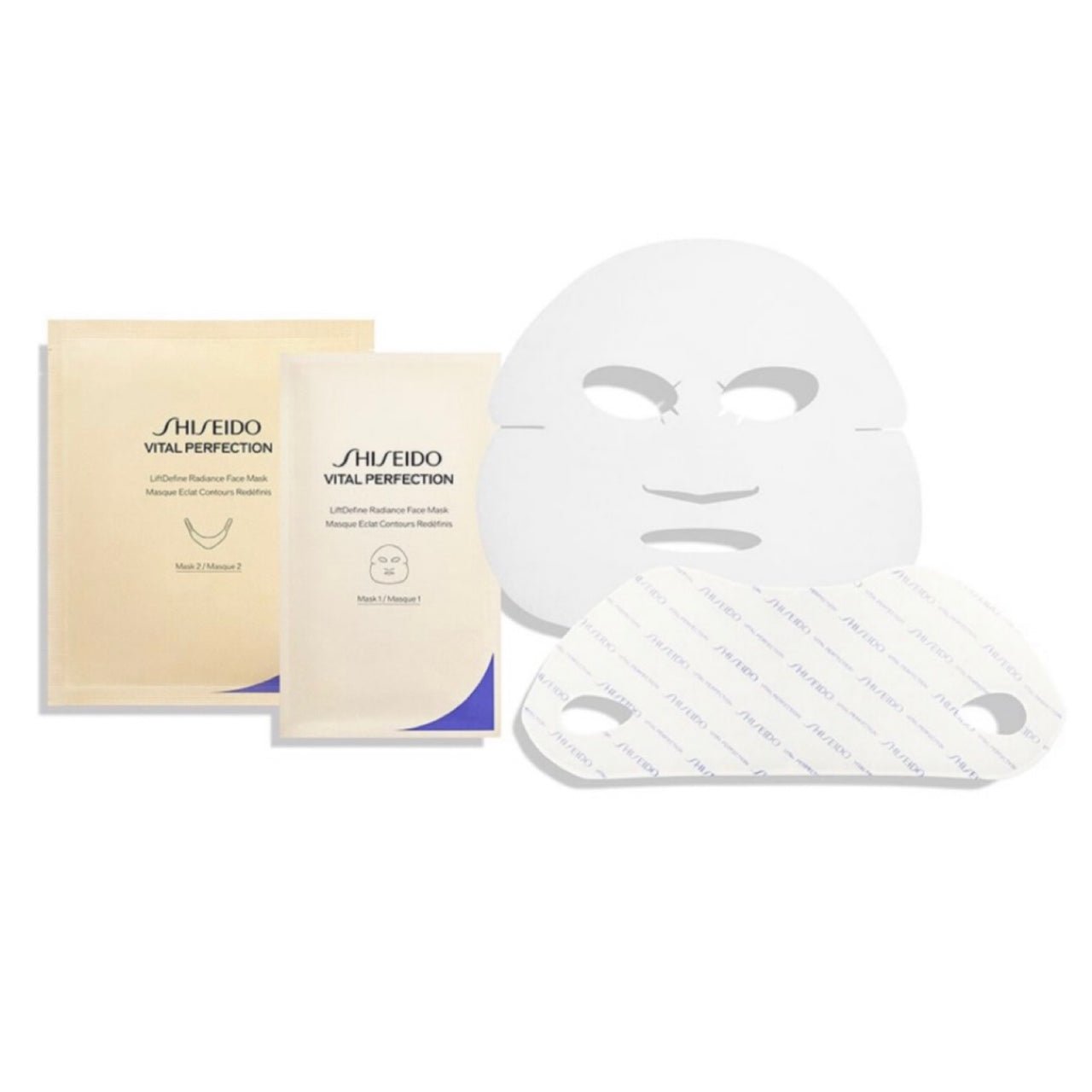 SHISEIDO 資生堂 新版 悅薇珀翡 VITAL PERFECTION 雙效緊緻亮白修護面膜 10對 （散裝） - La Fée Beauty
