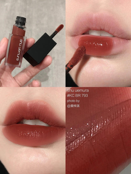Shu uemura 植村秀 全新升級 絹感柔霧唇釉 5.6g - La Fée Beauty