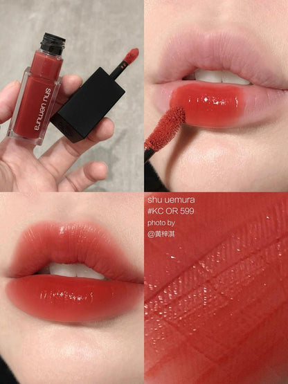 Shu uemura 植村秀 全新升級 絹感柔霧唇釉 5.6g - La Fée Beauty