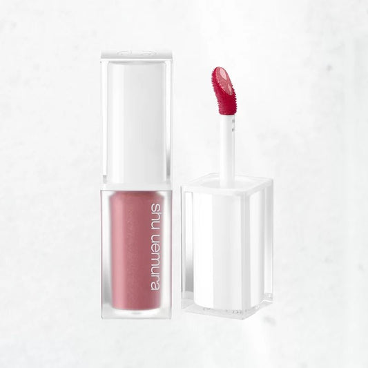 Shu uemura 植村秀 全新升級 絹感潤護水光星閃唇釉 5.6g - La Fée Beauty