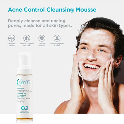 SkinB5 Acne Control Cleansing Mousse 控痘潔面慕斯 150ml - La Fée Beauty