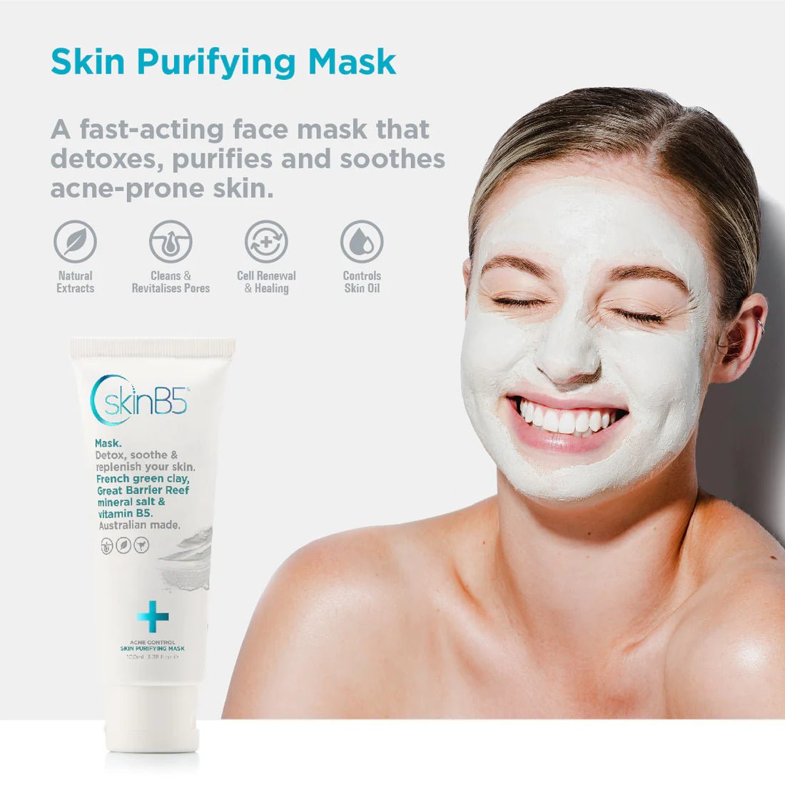 SkinB5 Skin Purifying Mask 淨膚面膜 100ml - La Fée Beauty