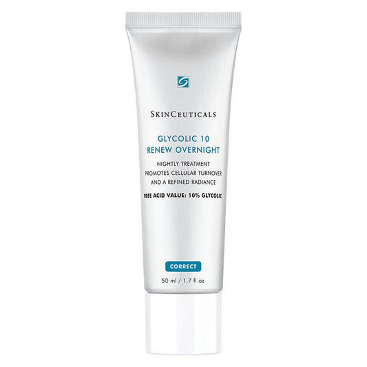 SkinCeuticals 修麗可 Glycolic 10 Renew Overnight GLYCOLIC 10%果酸煥膚瑩亮晚霜 50ml - La Fée Beauty