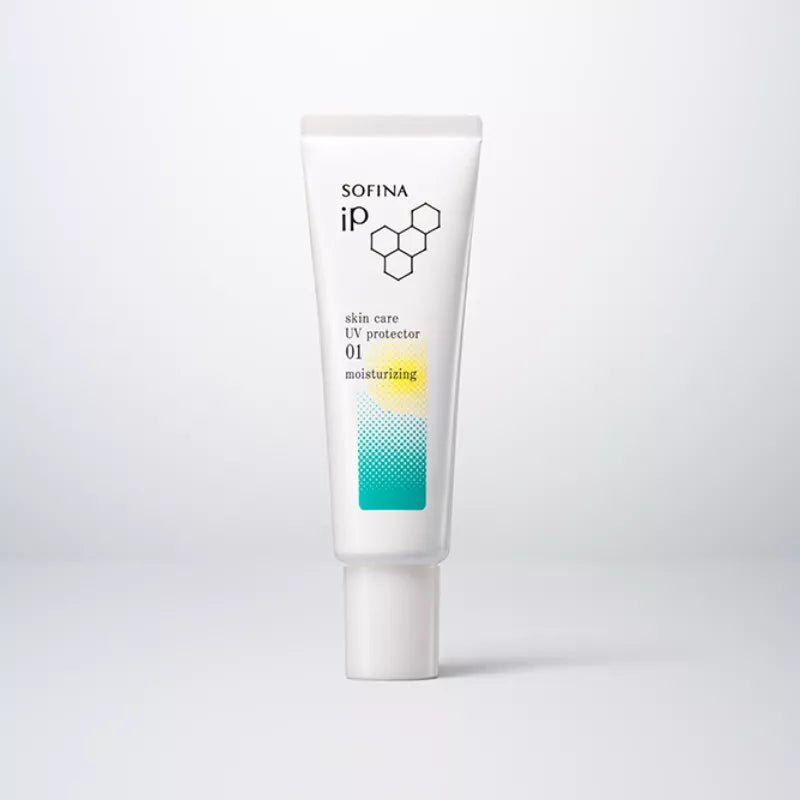 SOFINA 蘇菲娜 Skin Care UV Protect Emulsion 01 Moisturizing SPF50+ PA++++長效補濕護膚防曬乳霜 30g - La Fée Beauty