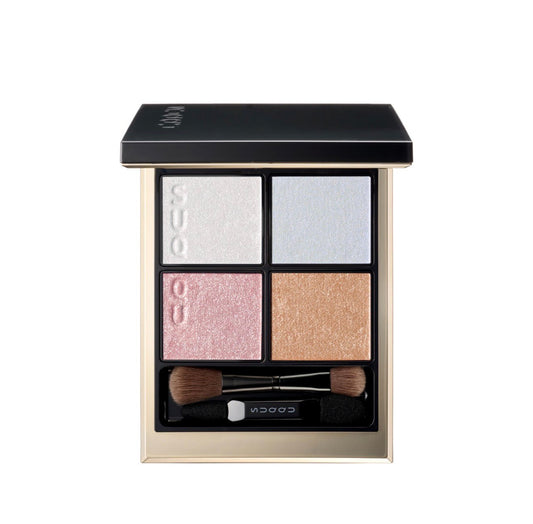 日本 SUQQU 2026秋季限定 Signature Colour Eyes 四色眼影盤 156 煌滿 6.2g - La Fée Beauty