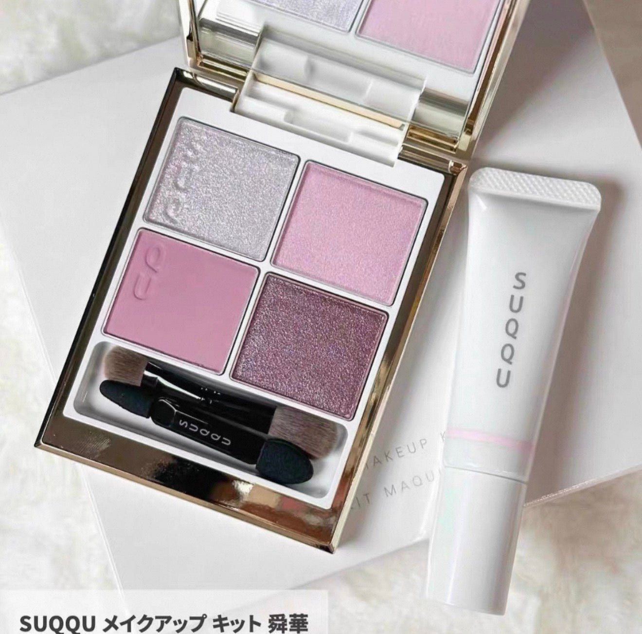 日本 SUQQU 人氣眼影盤 Signature Color Eyes 149 舜華 和限量版液體腮紅103 鈴音 SUZUNE - La Fée Beauty