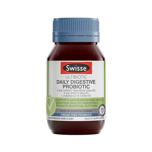 澳洲 Swisse ULTIBIOTIC 消化健康益生菌 30片裝 - La Fée Beauty