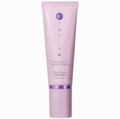 Tatcha The Milky Sunscreen Broad Spectrum SPF 50+ with Encapsulated Ectoin + Vitamin E 柔光奶感防曬乳SPF50+ - La Fée Beauty