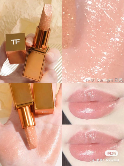TOMFORD 落日流金限定 閃鑽唇膏 — 01 SUNLIGHT - La Fée Beauty