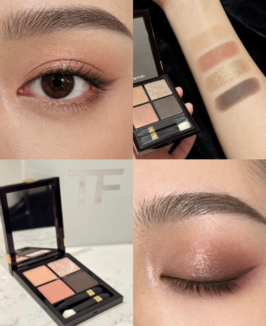TOMFORD 2026年全新金色T盤 幻魅經典四色眼影盤 11g 20 DISCO DUST - La Fée Beauty