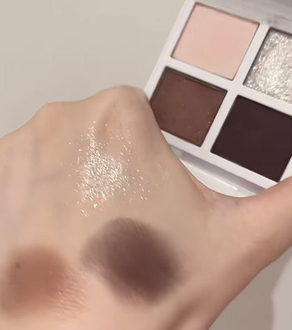TOMFORD 白盤限定 24聖誕限量 雪映流光眼影盤 01-black diamond - La Fée Beauty