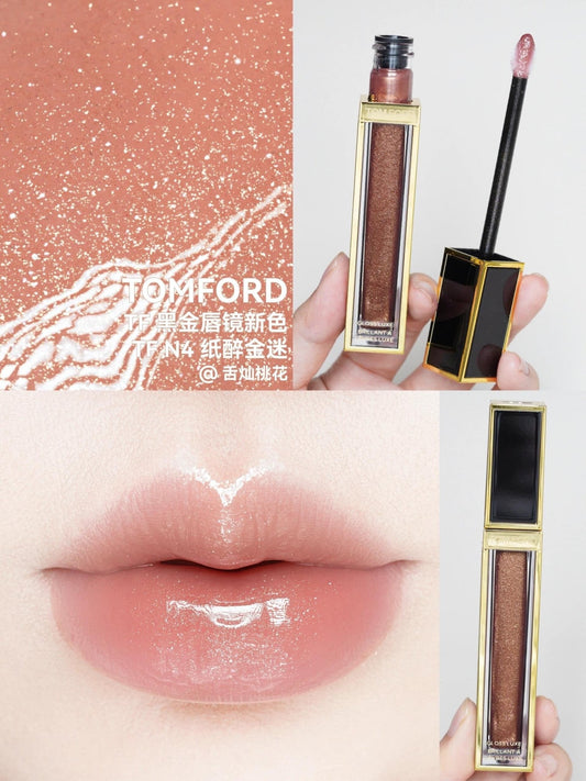 TOMFORD 25年新色 ❤️‍🔥黑金鏡面唇釉 5.5ml - La Fée Beauty