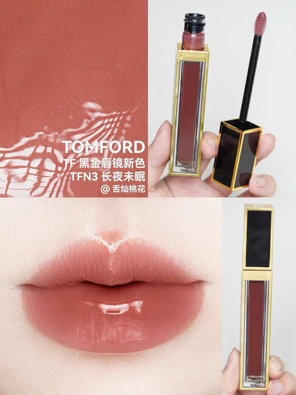 TOMFORD 25年新色 ❤️‍🔥黑金鏡面唇釉 5.5ml - La Fée Beauty
