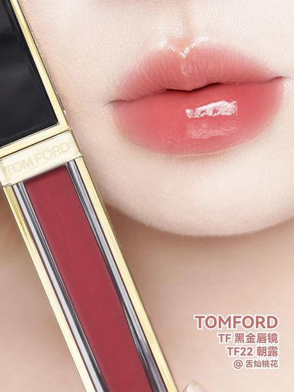 TOMFORD 25年新色 ❤️‍🔥黑金鏡面唇釉 5.5ml - La Fée Beauty