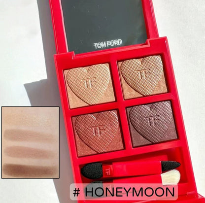 TOMFORD Love Collection 情人節限量彩妝四色眼影盤 Honeymoon - La Fée Beauty